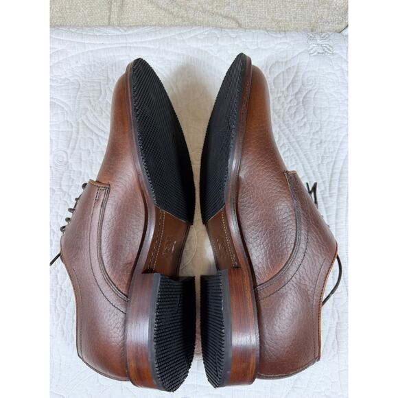 Trask Men Brown 8 Landry Bison Leather Lace Up Oxford Shoes NWOT Comfort Classic main image 5